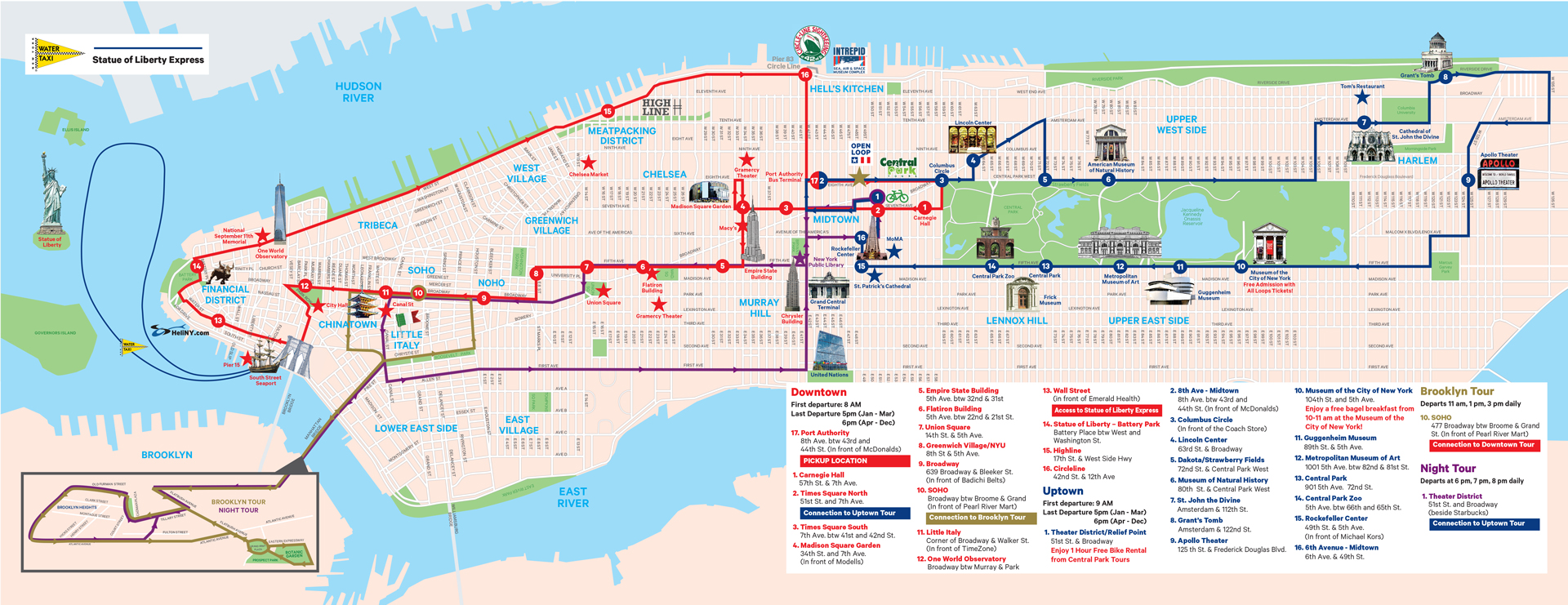 new york city tourist map pdf download map of new york for