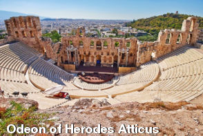 Athens Sightseeing - Odeon of Herodes Atticus