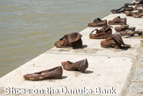 Budapest Sightseeing - Shoes on the Danube