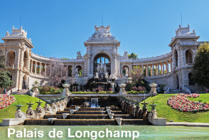 Palais de Longchamp - Marseille Sightseeing Bus Tour