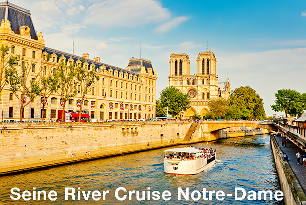 Seine River Cruise - Paris Sightseeing. Extrapolitan