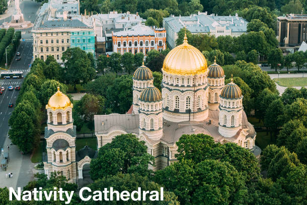 Riga Sightseeing - Nativity cathedral