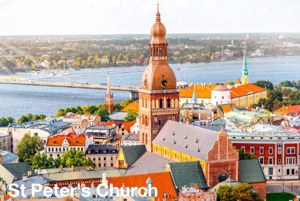 Riga Sightseeing - St Peter's Church